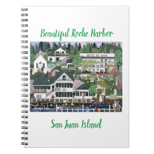 San Juan Island ~ Roche Hafen Notizblock