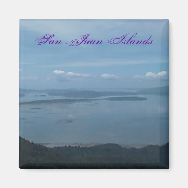 San Juan Islands Magnet (Vorne)