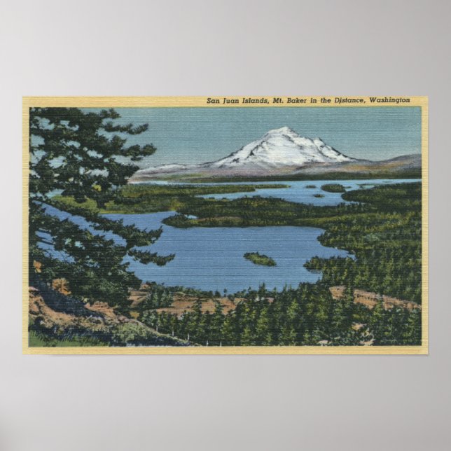 San Juan Islands, Washington 2 Poster (Vorne)