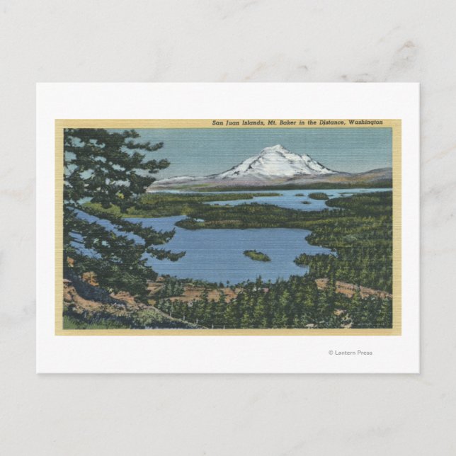 San Juan Islands, Washington 2 Postkarte (Vorderseite)