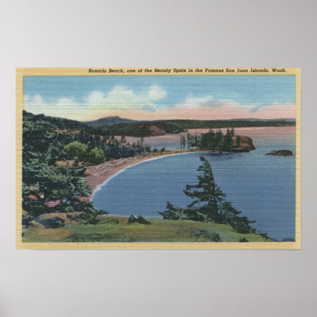 San Juan Islands, Washington Poster (Vorne)