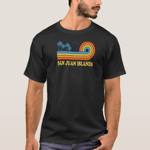 San Juan Islands Washington Summer Wale Tropical S T-Shirt