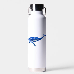 San Juan Islands Whale Trinkflasche