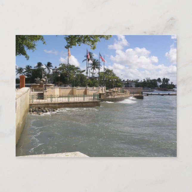 San Juan La Puntilla Postkarte (Vorderseite)