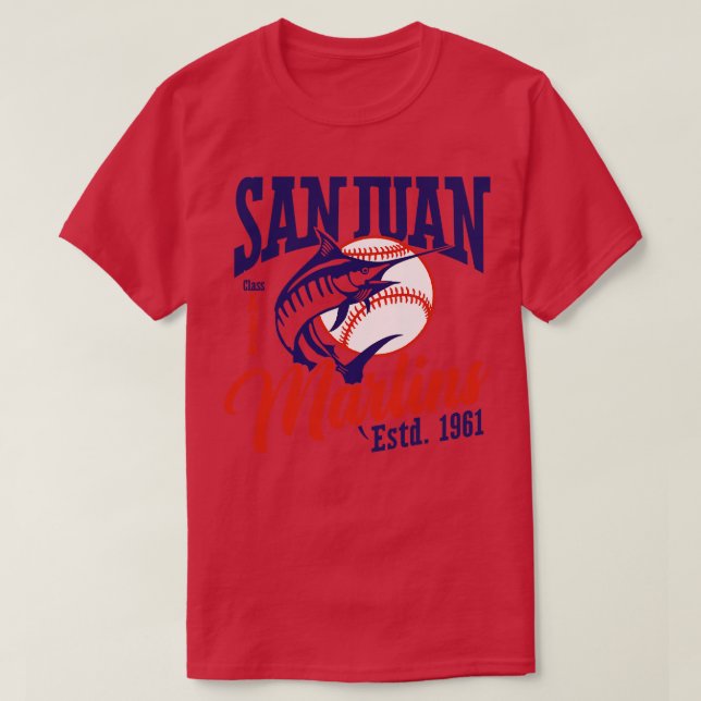 San Juan Marlins T-Shirt (Design vorne)