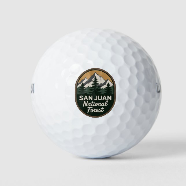 San Juan National Forest Golfball (Vorderseite)