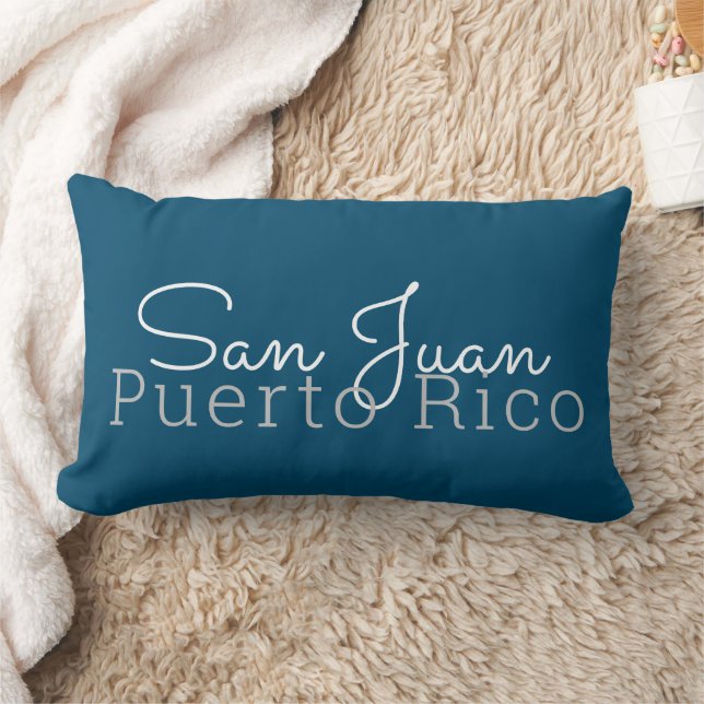 San Juan Puerto Rico Lendenkissen (Decke)