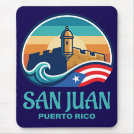 San Juan Puerto Rico Mousepad
