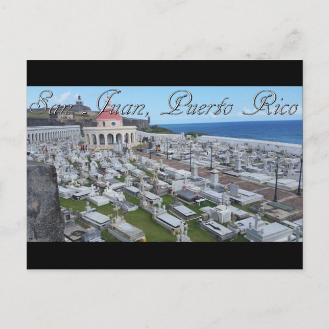 San Juan, Puerto Rico Post Card #2 Postkarte (Vorderseite)