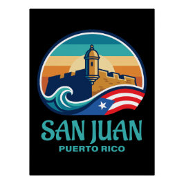 San Juan Puerto Rico Poster
