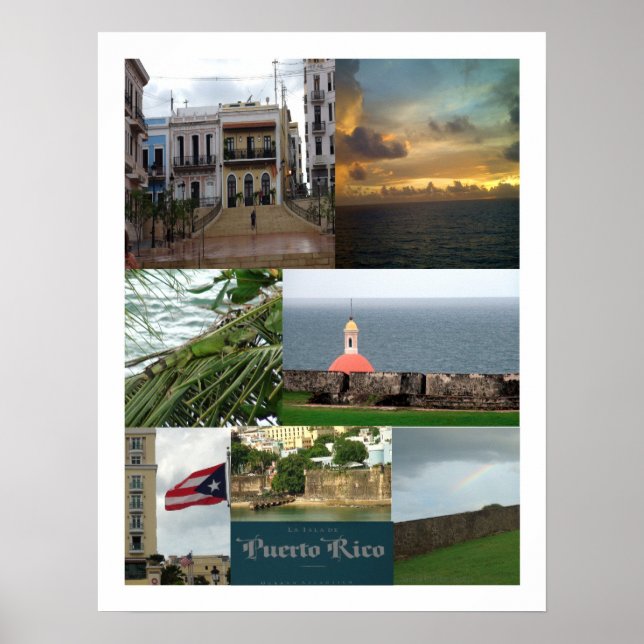 San Juan, Puerto Rico Poster (Vorne)