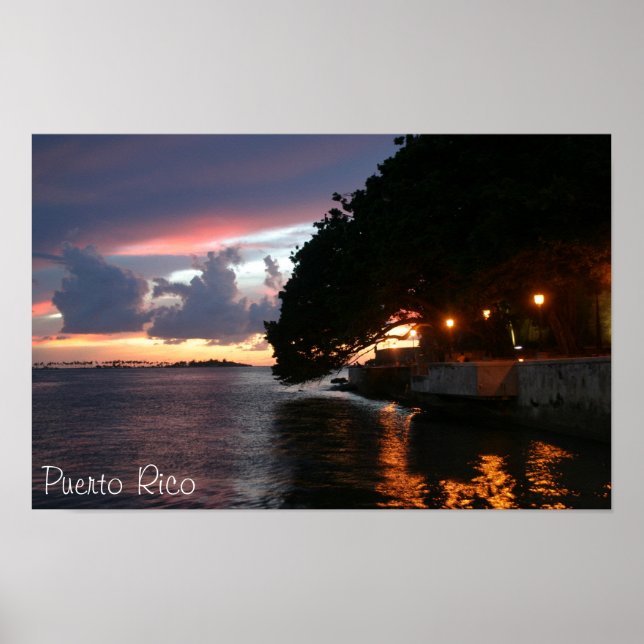 San Juan, Puerto Rico Poster (Vorne)