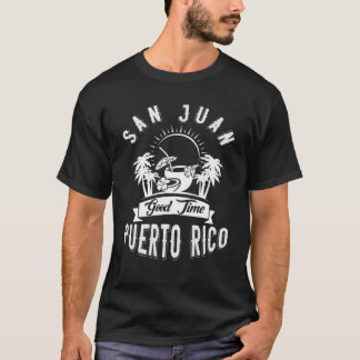 San Juan, Puerto Rico Souvenir Urlaub Pride Bori T-Shirt