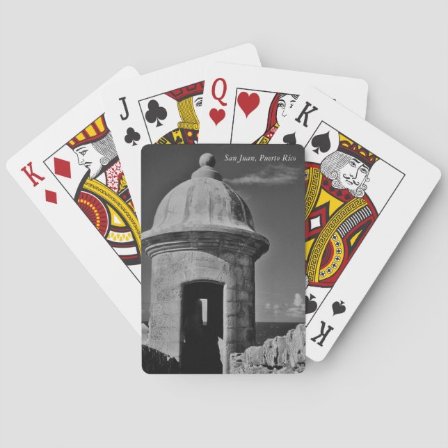 San Juan, Puerto Rico Spielkarten (Rückseite)