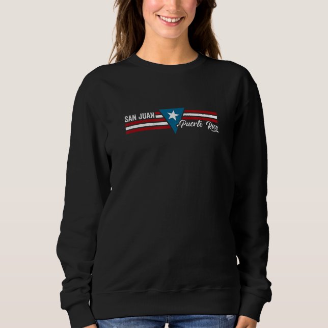 San Juan Puerto Rico Sweatshirt (Vorderseite)