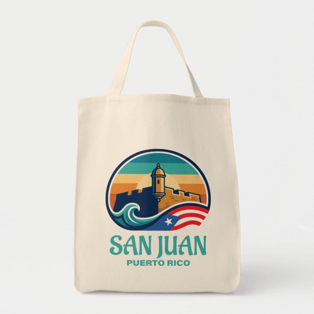 San Juan Puerto Rico Tragetasche (Vorne)