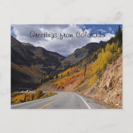 San Juan Skyway zwischen Durango und Silverton Postkarte