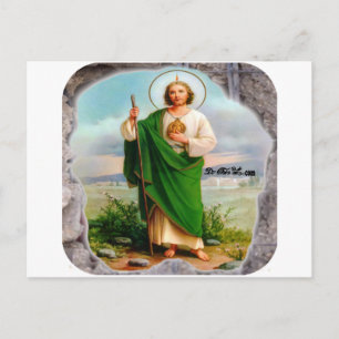 SAN JUDAS CUSTOMIZABLE PRODUCTS POSTKARTE
