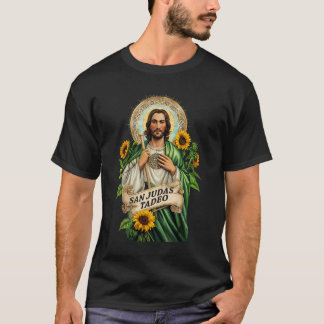 San Judas Tadeo Heiliger Judas Thaddäus Sonnenblum T-Shirt