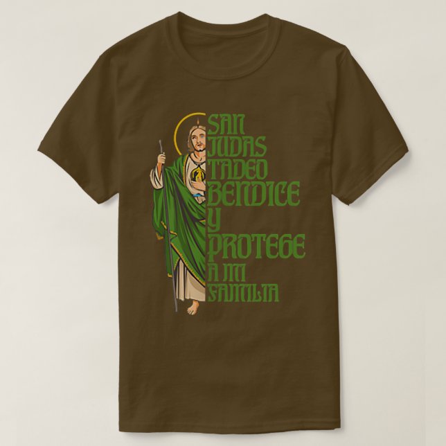 San Judas Tadeo T-Shirt (Design vorne)