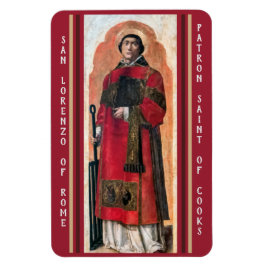 San Lorenzo Lawrence Rom, Schutzheilige der Köche Magnet