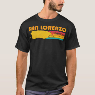 San Lorenzo Puerto Rico Vintag Seven T-Shirt