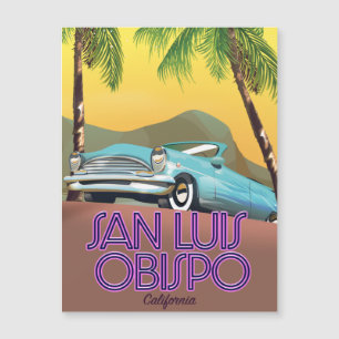 San Luis Obispo Magnetkarte