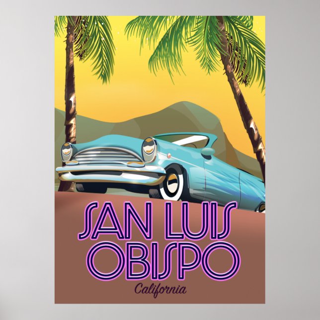 San Luis Obispo Poster (Vorne)