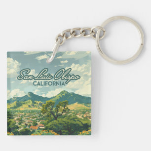 San Luis Obispo SLO California Central Coast Retro