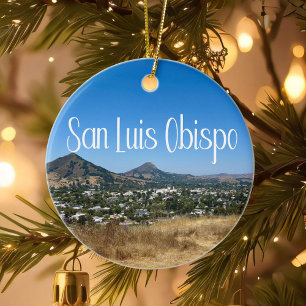 San Luis Obispo Terrace Foto Keramik Ornament