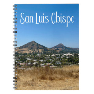 San Luis Obispo Terrace Hill Fotografie Notizblock