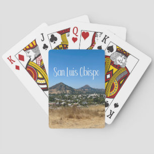 San Luis Obispo Terrace Hill Fotografie Spielkarten
