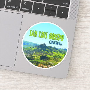 San Luis Obispo Vintag Aufkleber
