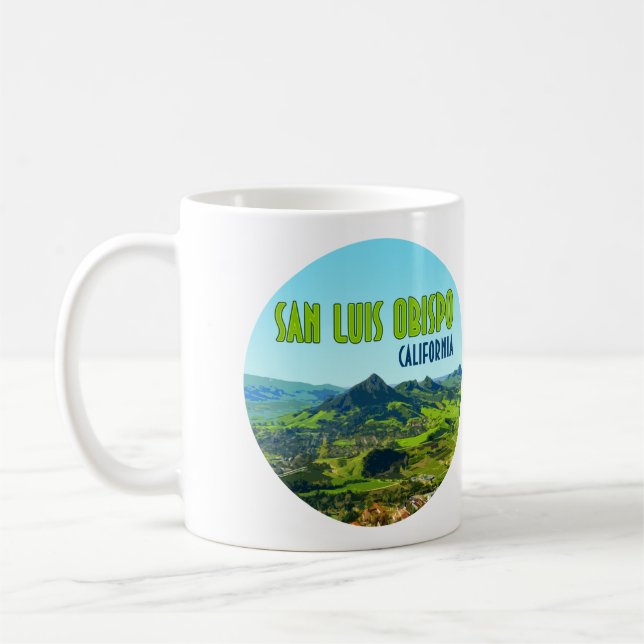San Luis Obispo Vintag Kaffeetasse (Links)