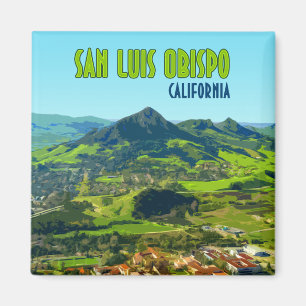 San Luis Obispo Vintag Magnet