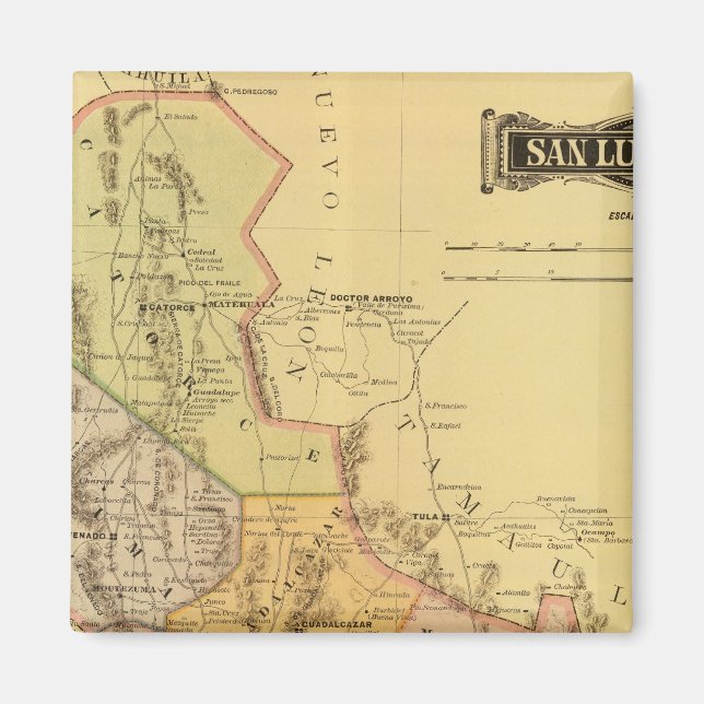 San Luis Potosi Magnet (Vorne)