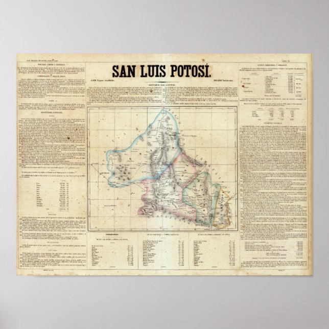 San Luis Potosi, Mexiko 2 Poster (Vorne)