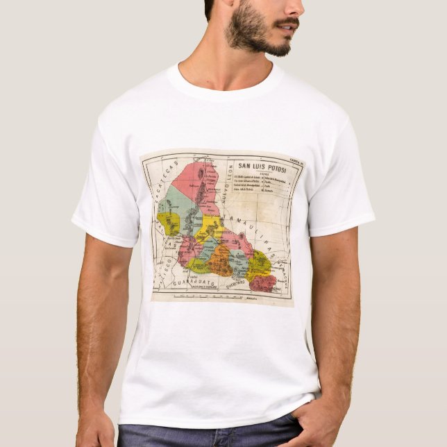 San Luis Potosi, Mexiko T-Shirt (Vorderseite)
