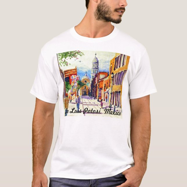 San Luis Potosi, Mexiko T-Shirt (Vorderseite)