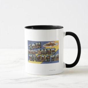 San Luis-Tal, Colorado - großer Buchstabe Tasse