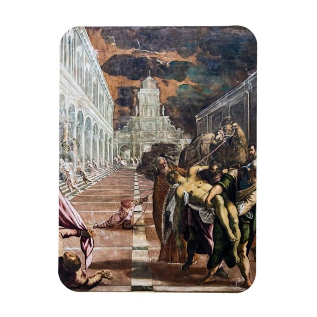 San Marco Grotto America Magnet (Vertikal)