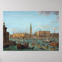 San Marco, Venise - Antonio Joli Poster d'Art