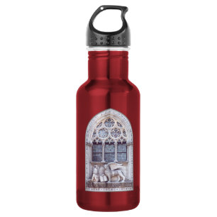 San Marco Winged Lion Glasfenster Trinkflasche
