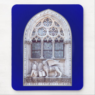 San Marco Winged Lion Window Mousepad