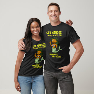 San Marcos, TX, T-shirt Unisex étrange et mythique