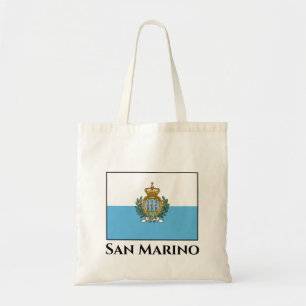 San Marino Flag Tragetasche