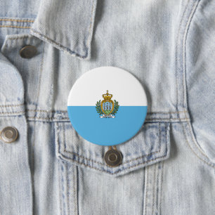 San-Marino-Flagge Button