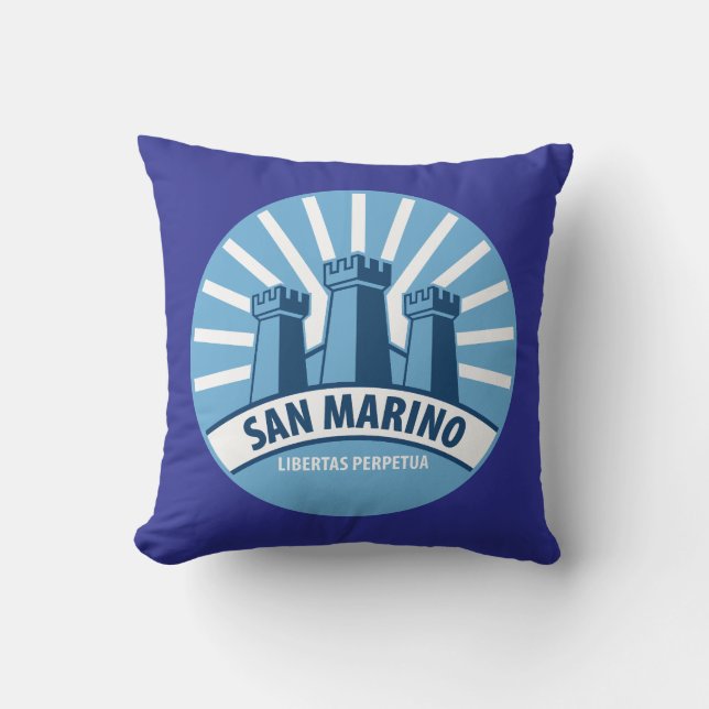 San Marino Libertas Perpetua Kissen (Vorderseite)