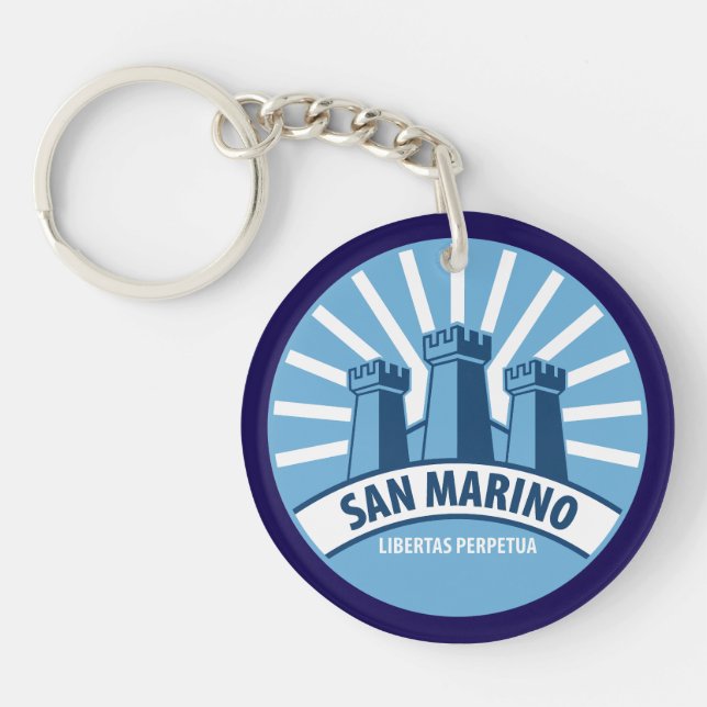 San Marino Libertas Perpetua Schlüsselanhänger (Vorderseite)