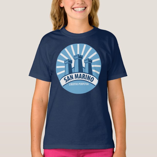 San Marino Libertas Perpetua T-Shirt (Vorderseite)